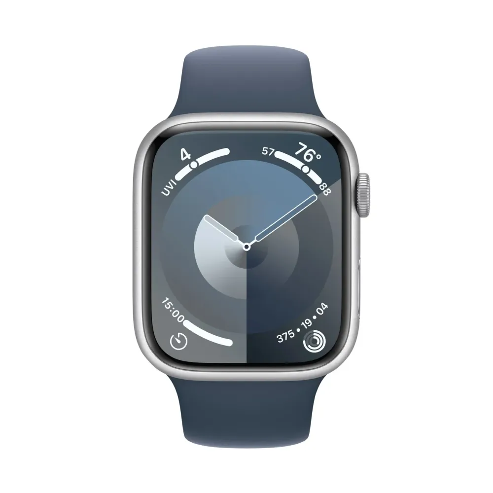 Apple Smartklokker Og Ringer|Watch Series 9 GPS 45 mm Silver M/L