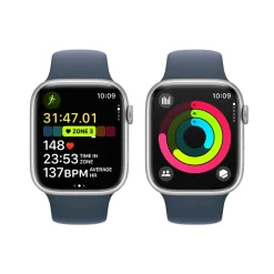 Apple Smartklokker Og Ringer|Watch Series 9 GPS 45 mm Silver M/L