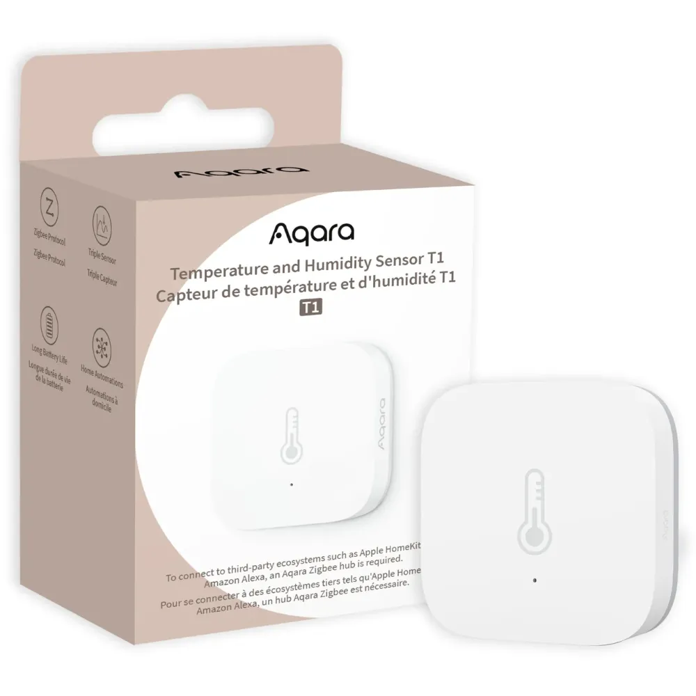 Aqara Smarte Alarmer|Smarte Sensorer|T1 Termometer og hygrometer
