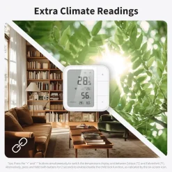 Aqara Smarte Alarmer|Smarte Sensorer|Climate Sensor W100 Hvit