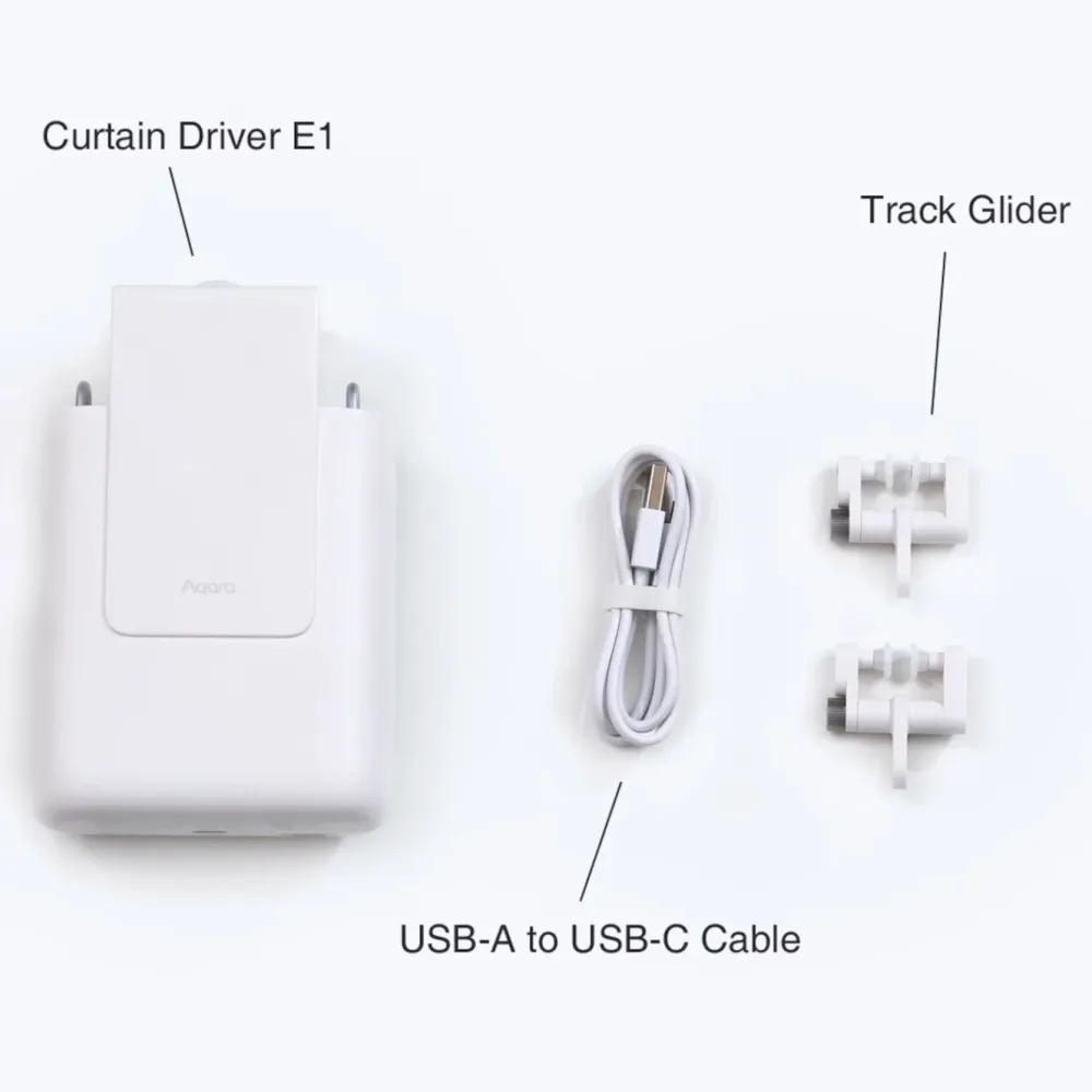 Aqara Smart Gardinkontroll|Curtain Driver E1 Gardinkontroll for U- og I-skinner
