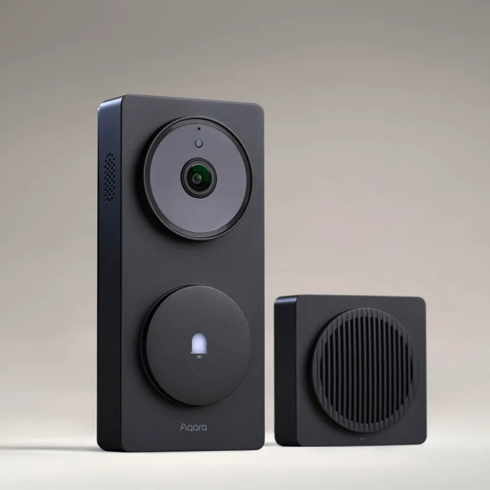 Aqara Smarte Alarmer|Smarte Sensorer|Doorbell Camera Hub G410 - smart dørklokke med hub