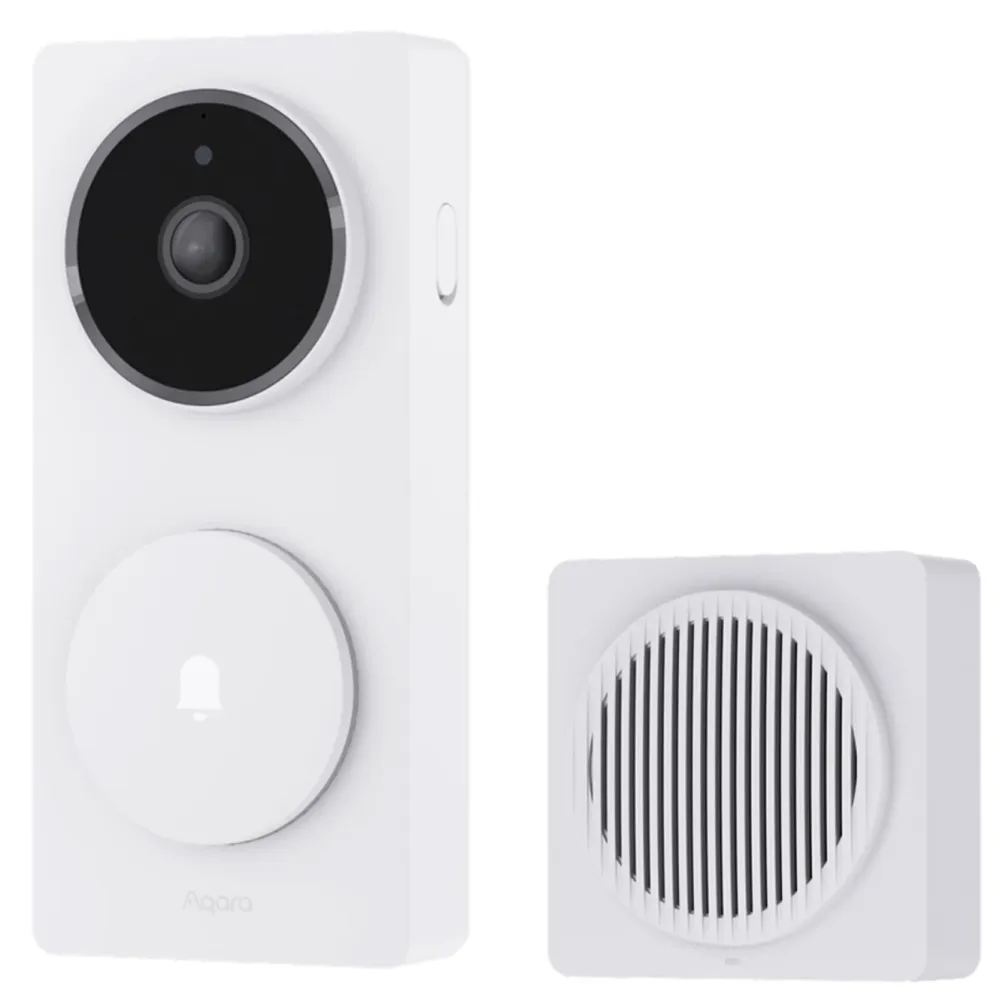 Aqara Smart Dørklokke|Smart Dørklokke|Doorbell Camera Hub G410 - smart dørklokke med hub