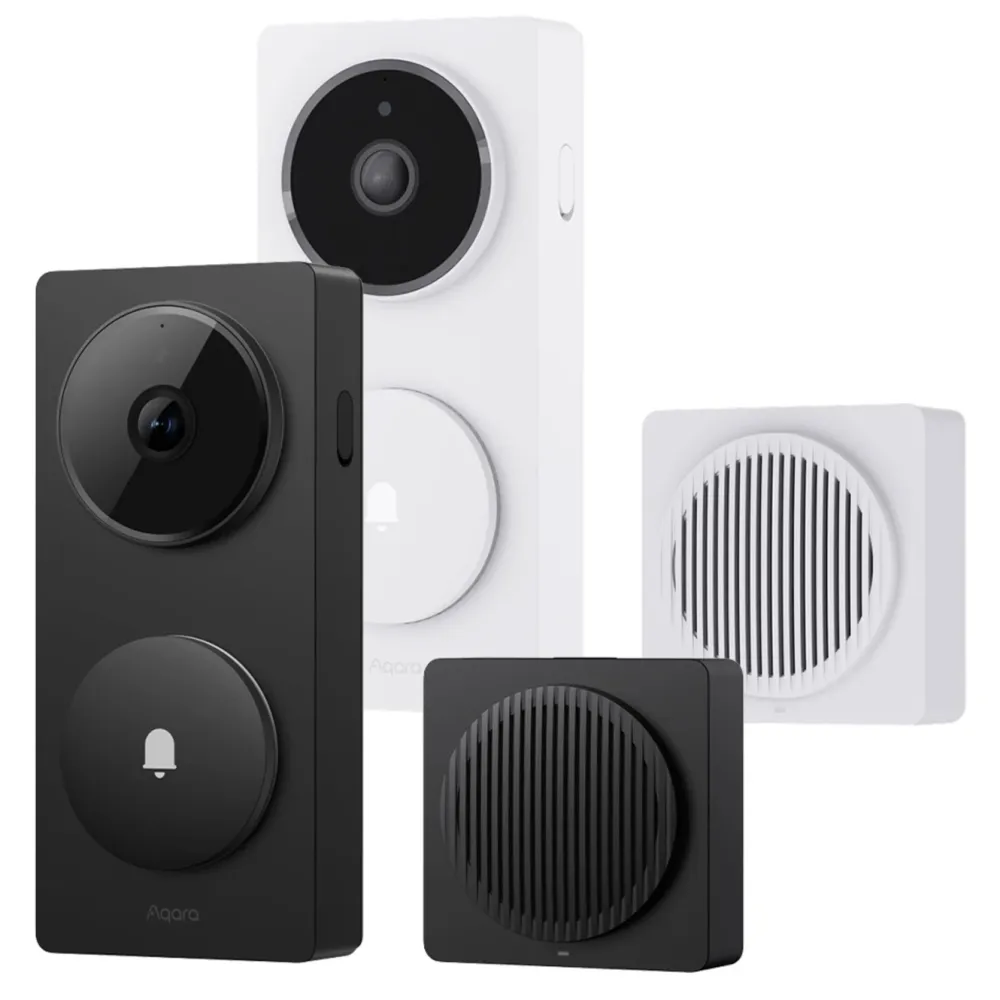 Aqara Smart Dørklokke|Smart Dørklokke|Doorbell Camera Hub G410 - smart dørklokke med hub