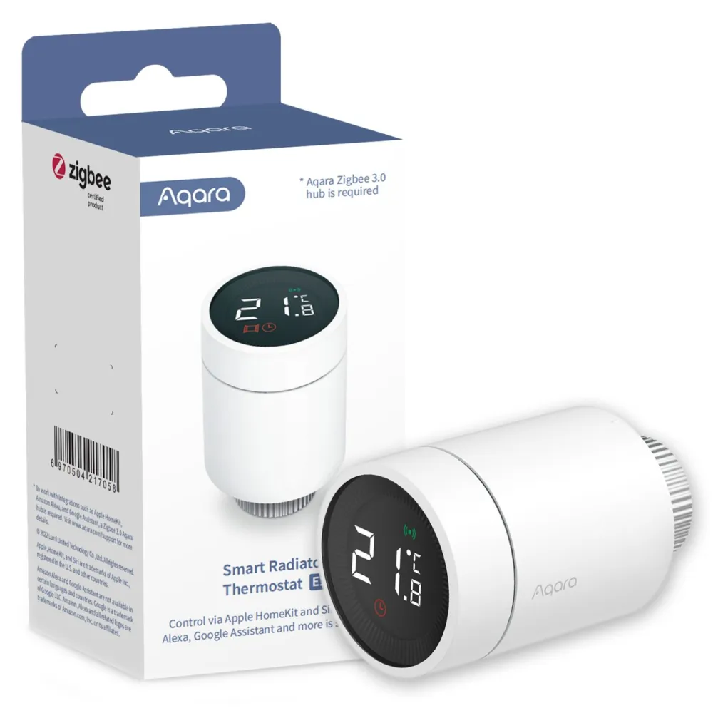 Aqara Inneklima|Temperaturkontroll|E1 Smart termostat for ovner