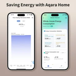 Aqara Temperaturkontroll|Floor Heating Thermostat W500 Hvit