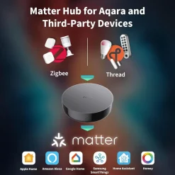 Aqara Smarte Alarmer|Smarte Sensorer|Hub M200 – smart hub med Matter, Zigbee og Thread