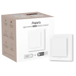 Aqara Fjernstrømbryter|Light Light Switch H2 EU – smart lysbryter med 1 kanal - Hvit