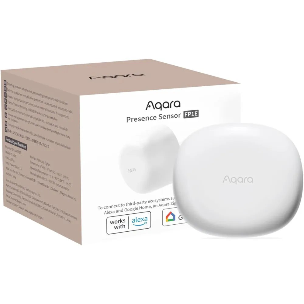 Aqara Smarte Sensorer|Presence Sensor FP1E – nærværs- og bevegelsessensor