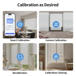 Aqara Smart Gardinkontroll|Shutter Switch H2 EU for rullegardiner og persienner