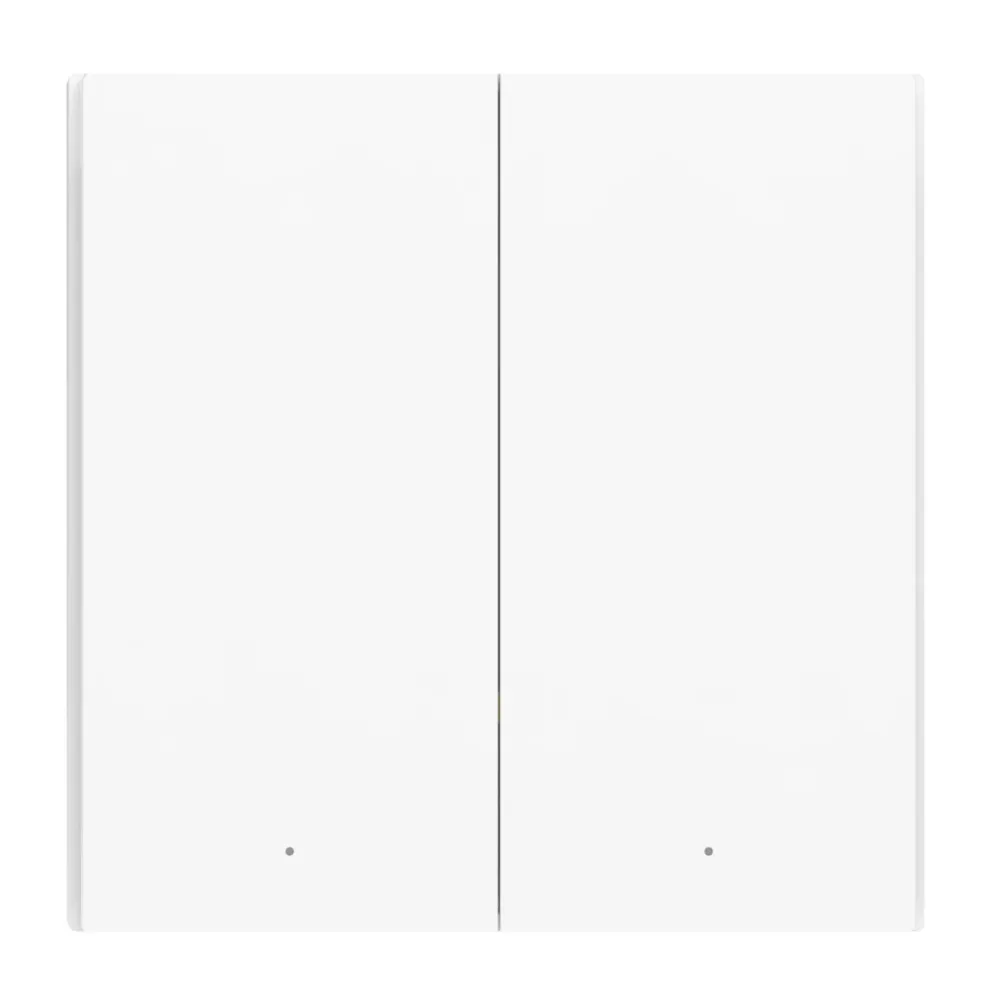 Aqara Fjernstrømbryter|Smart Wall Switch H1 Dobbel med nøytralleder