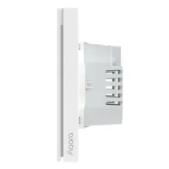 Aqara Fjernstrømbryter|Smart Wall Switch H1 Dobbel med nøytralleder