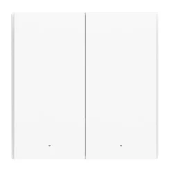 Aqara Fjernstrømbryter|Smart Wall Switch H1 Dobbel uten nøytralleder