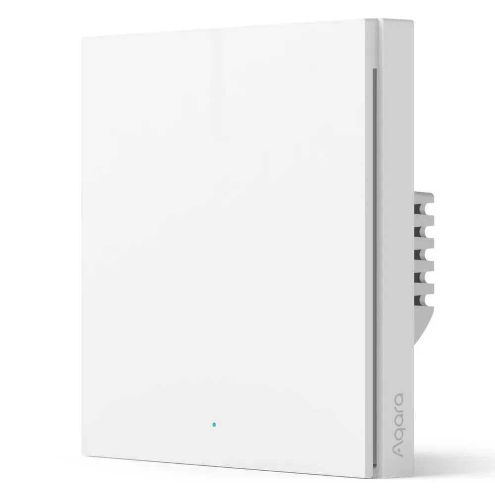 Aqara Fjernstrømbryter|Smart Wall Switch H1 Singel med nøytralleder