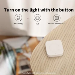 Aqara Fjernstrømbryter|T1 Mini Wireless Switch Trådløs fjernstrømbryter