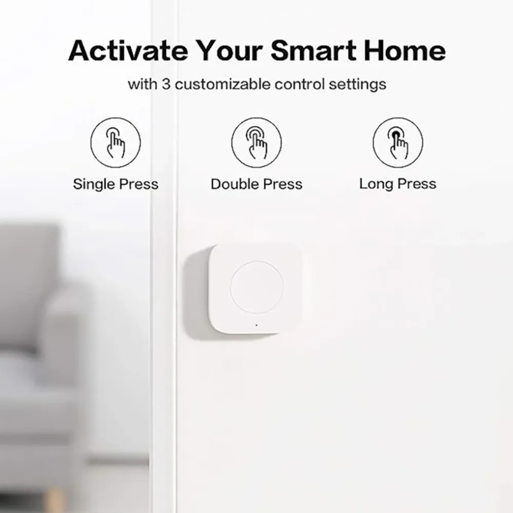 Aqara Fjernstrømbryter|T1 Mini Wireless Switch Trådløs fjernstrømbryter