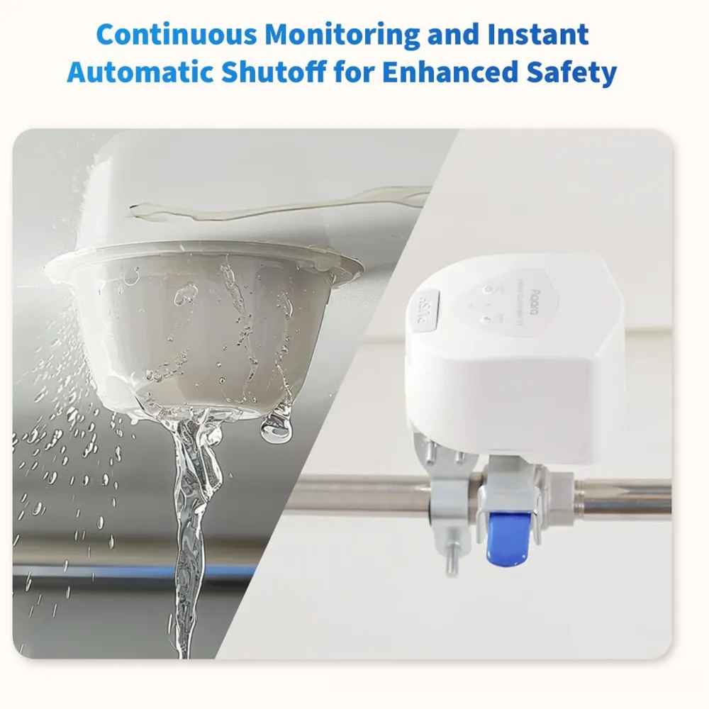 Aqara Smarte Sensorer|Vannalarm|Valve Controller T1