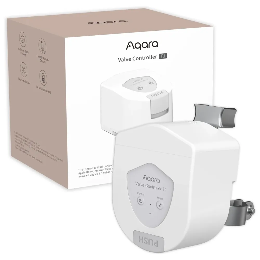 Aqara Smarte Sensorer|Vannalarm|Valve Controller T1