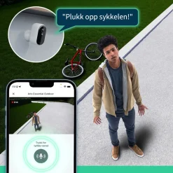 Arlo Kameraovervåking|Essential 2 HD – Trådløst overvåkingskamera 3-pk.