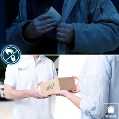 Arlo Kameraovervåking|Essential 2 HD – Trådløst overvåkingskamera 3-pk.