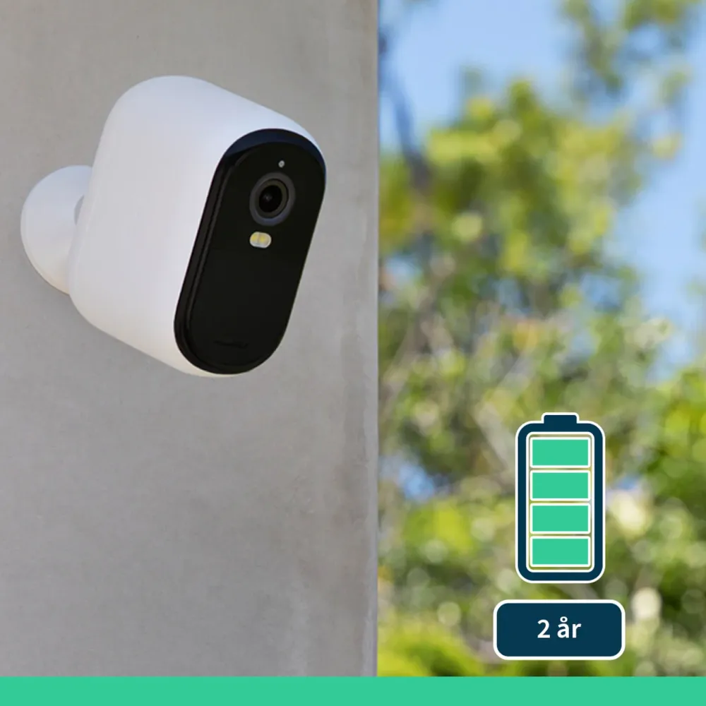 Arlo Kameraovervåking|Essential HD XL Overvåkingskamera 2-pk.