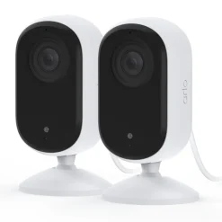 Arlo Kameraovervåking|Essential 2K Innendørskamera 2-pk.