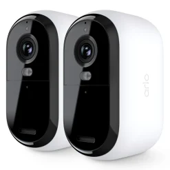 Arlo Kameraovervåking|Essential 2 2K – Trådløst overvåkingskamera 2-pk.