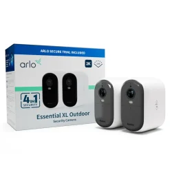 Arlo Kameraovervåking|Essential 2K XL Overvåkingskamera 2-pk.