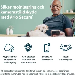 Arlo Kameraovervåking|Pro 4 Spotlight – Trådløst overvåkingskamera 4-pk.