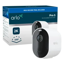 Arlo Kameraovervåking|Pro 5 Spotlight – Trådløst overvåkingskamera 1-pk.