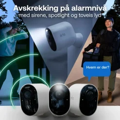 Arlo Kameraovervåking|Ultra 3 4K – Trådløst overvåkingskamera 4-pk.