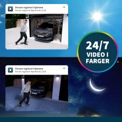 Arlo Kameraovervåking|Ultra 2 Spotlight – Trådløst overvåkingskamera 4-pk.