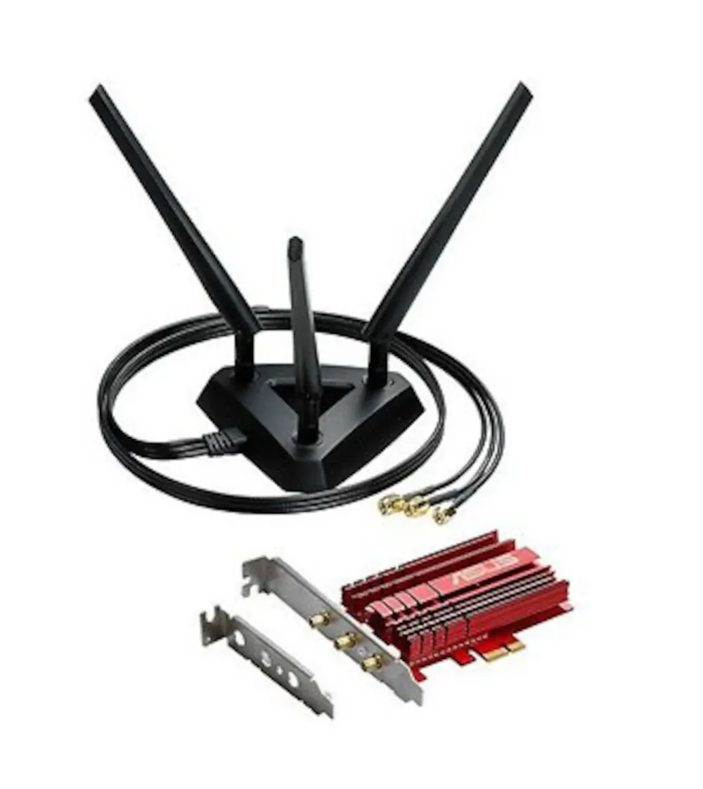 Asus Nettverkskort (Trådløse)|PCE-AC68 PCI Express-nettverkskort AC1900