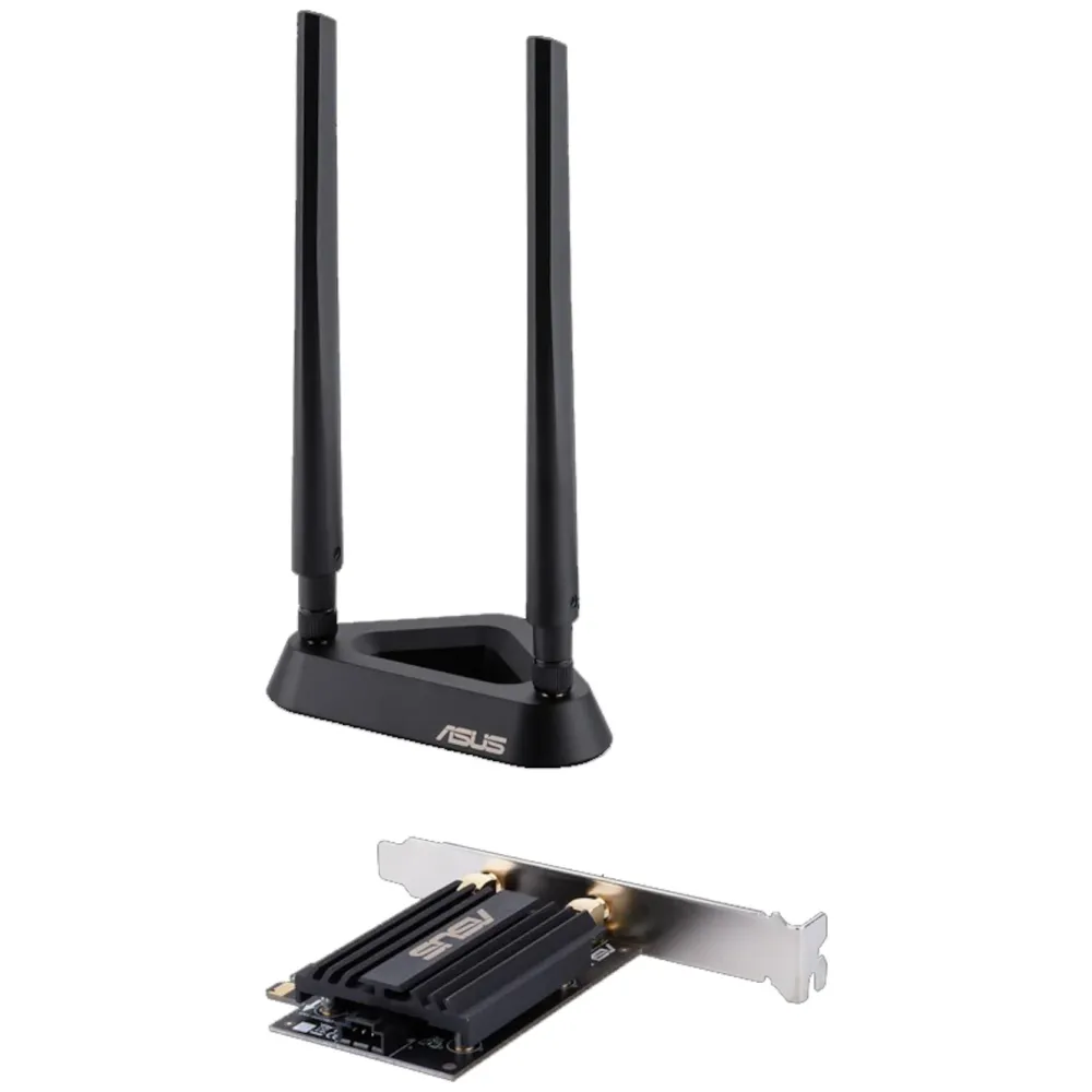 Asus Nettverkskort (Trådløse)|PCE-AX58BT PCI-express-nettverkskort AX3000