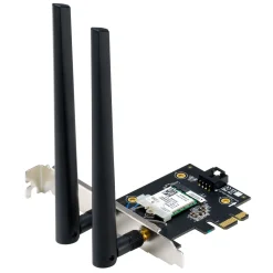 Asus Nettverkskort (Trådløse)|PCE-BE6500 Wifi 7 Tri-Band PCIe Nettverkskort