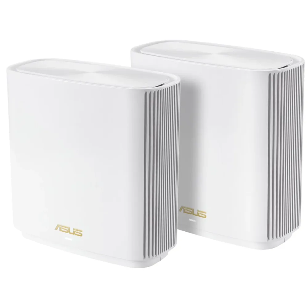Asus Mesh|Wifi-Routere|Zenwifi AX XT8 Mesh-system AX6600 2-pk. Hvit