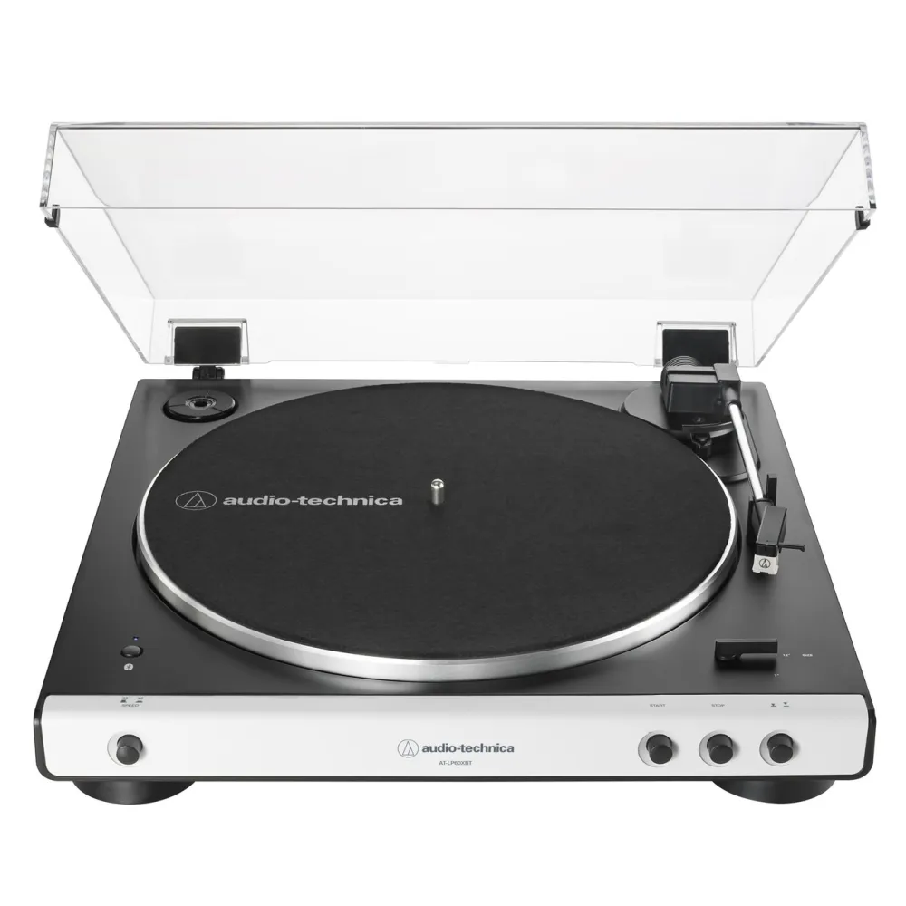 Audio Technica Musikkspiller Og Radio|Digitaliser Lyd Og Bilde|AT-LP60XBTWH Platespiller
