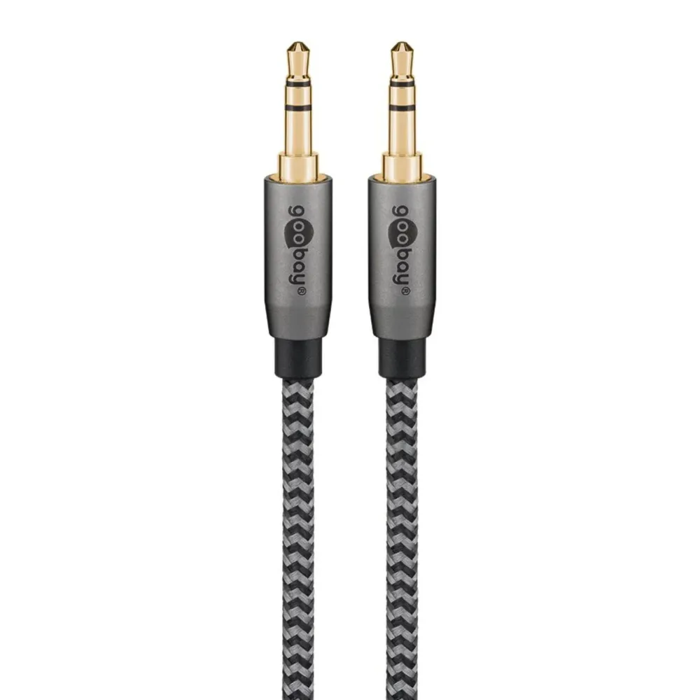 Kjell Lyd- & Videokabler|AUX-lydkabel 3,5 mm 2 m