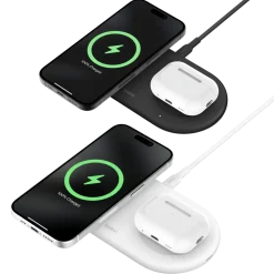 Belkin Iphone-Tilbehør|Hjemmekontor|BoostCharge Pro 2-i-1 med Qi2 15 W Svart