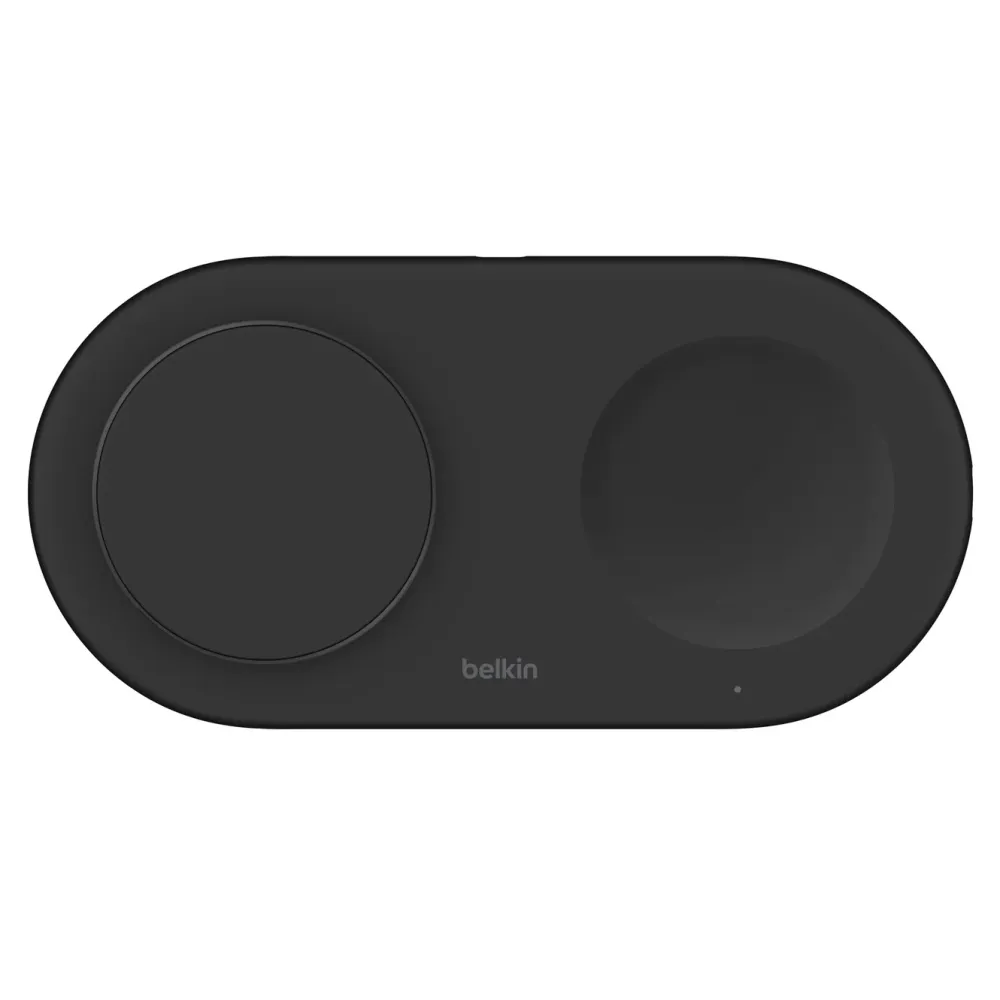 Belkin Iphone-Tilbehør|Hjemmekontor|BoostCharge Pro 2-i-1 med Qi2 15 W Svart