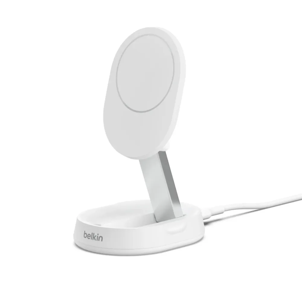 Belkin Iphone-Tilbehør|Hjemmekontor|BoostCharge Pro Ladestativ med Qi2 15 W