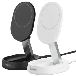 Belkin Iphone-Tilbehør|Hjemmekontor|BoostCharge Pro Ladestativ med Qi2 15 W