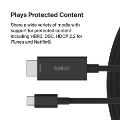 Belkin Kabler Og Adaptere|Hdmi|USB-C til HDMI-kabel 8K/60 Hz 2 m