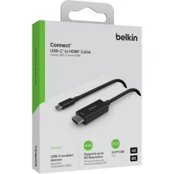 Belkin Kabler Og Adaptere|Hdmi|USB-C til HDMI-kabel 8K/60 Hz 2 m