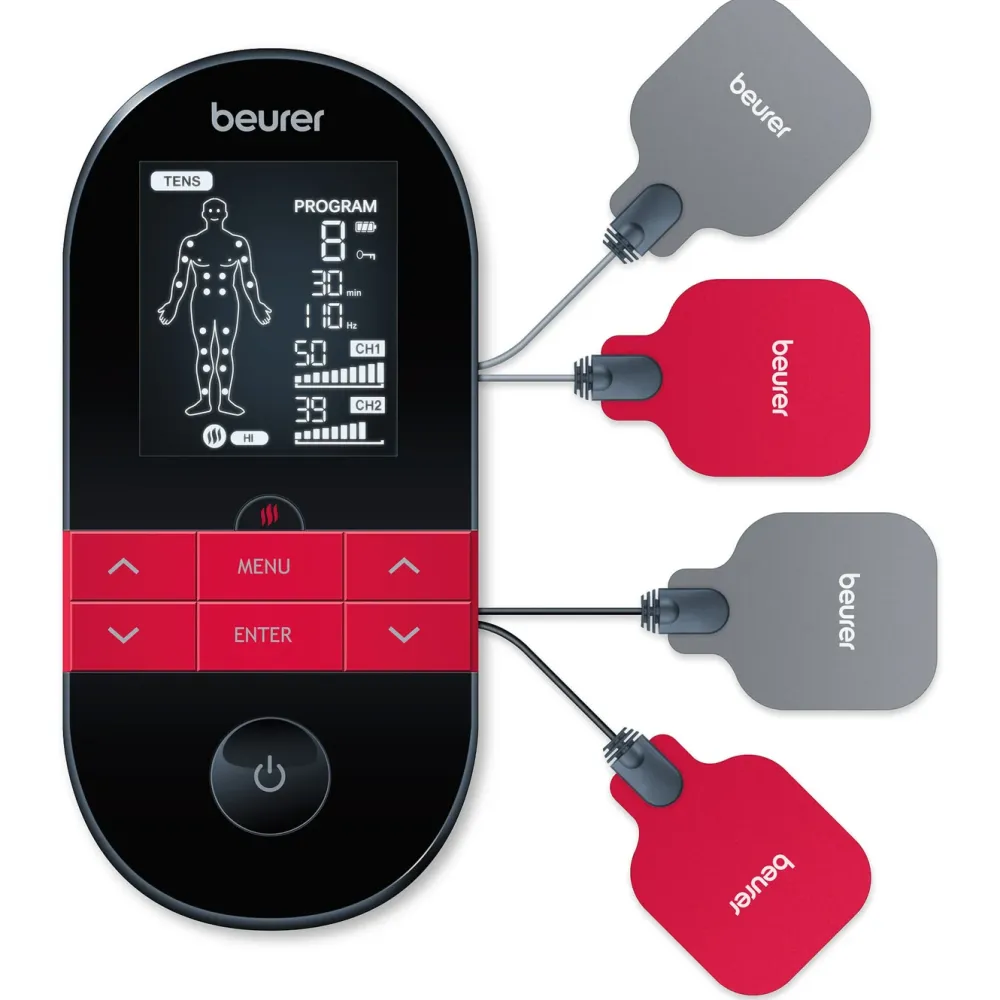 Beurer Kropp Og Helse|EM 59 TENS/EMS Muskelstimulator med varme