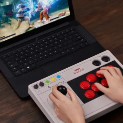 8Bitdo Skjermbeskytter Og Deksel|Gamingskjermer|Arcade Stick