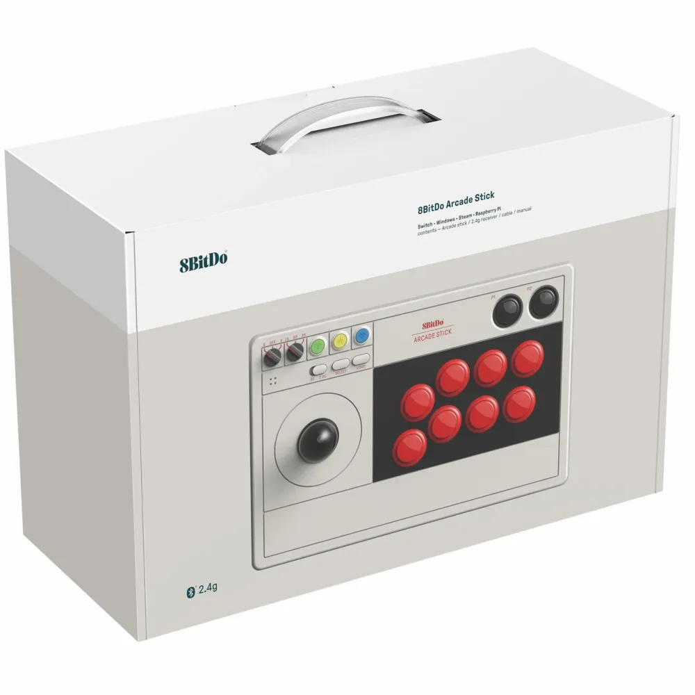 8Bitdo Skjermbeskytter Og Deksel|Gamingskjermer|Arcade Stick