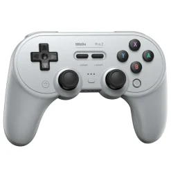 8Bitdo Håndkontroller|Pro 2 Bluetooth Håndkontroller Grå