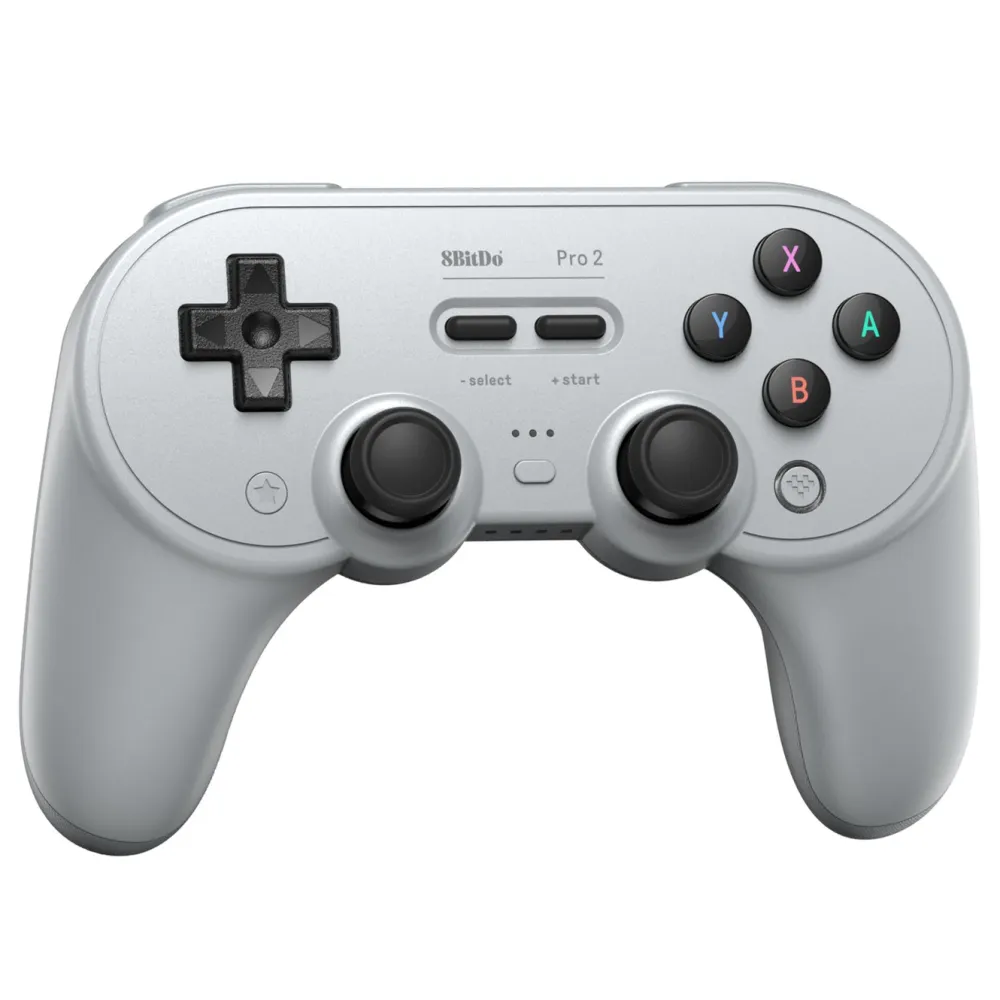 8Bitdo Håndkontroller|Pro 2 Bluetooth Håndkontroller Grå