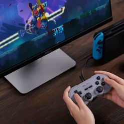 8Bitdo Håndkontroller|SN30 Pro Håndkontroller med USB-tilkobling